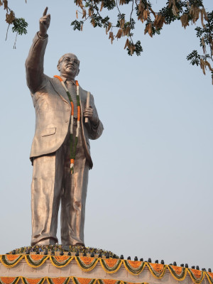 Glimpses from Ambedkar Jayanti celebrations in Hyderabad.